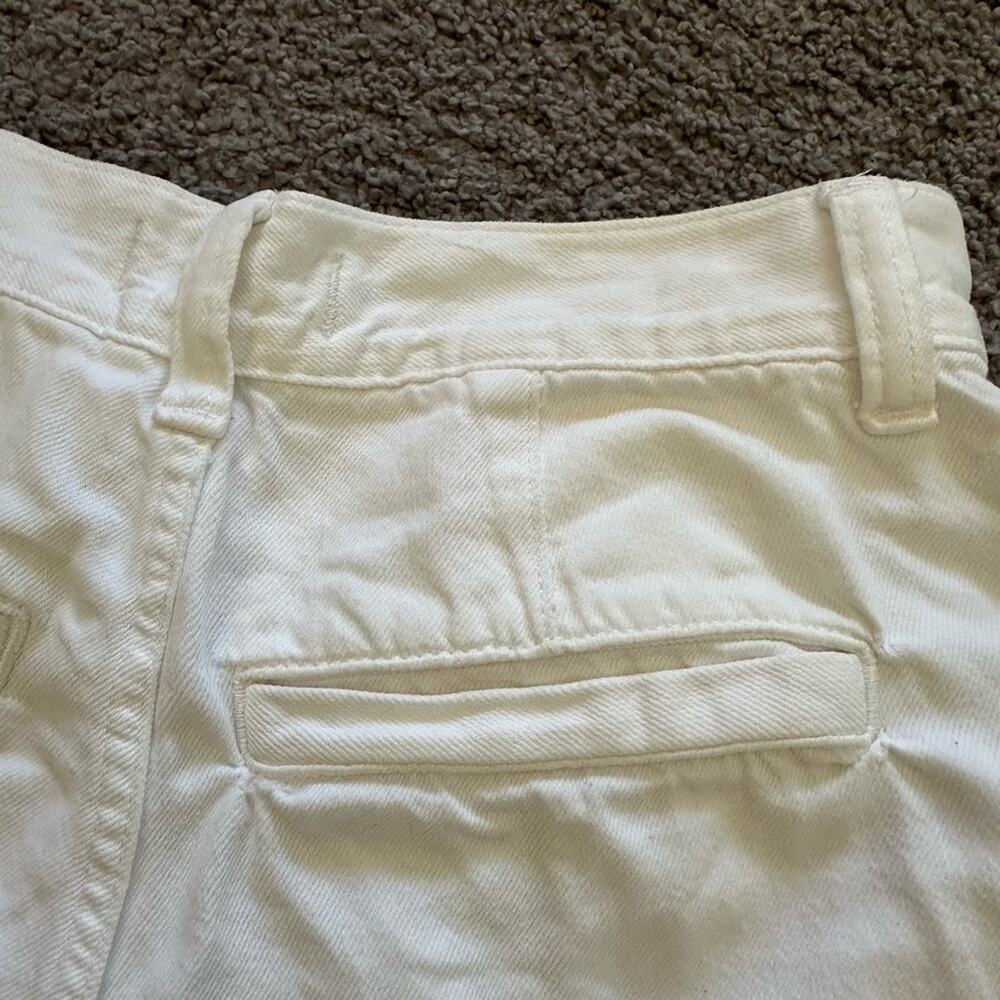Madewell White Harlow Wide Leg Jean - Picture 8 of 10